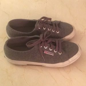 superga exclusive grey flannel